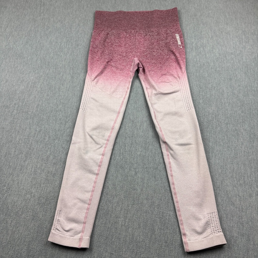 Gymshark Leggings Womens Small Pink Adapt Vital Seamless Stretch Yoga Gym Pants